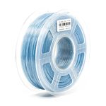 Filamento PLA+ 1.75mm 1Kg - Com glitter azul