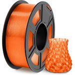 Filamento PLA+ 1.75mm 1kg - Laranja Transparente