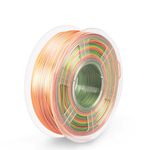 Filamento PLA+ Silk 1.75mm 1kg - Rainbow 01