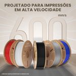 Filamento Rapid PETG ELEGOO 1.75mm 1kg Prata