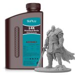  Resina UV 14K STANDARD SUNLU 1kg Cinza