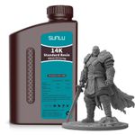  Resina UV 14K STANDARD SUNLU 1kg Cinza Escuro
