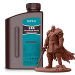  Resina UV 14K STANDARD SUNLU 1kg Mogno