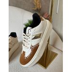 TÊNIS SARAH OFF WHITE ONÇA 