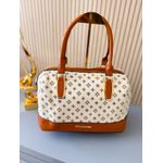 Bolsa Priscila Off com caramelo