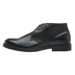 Bota Casual Masculina Couro Preto Cano Baixo