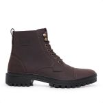 Bota Casual Masculina Couro Legítimo Marrom