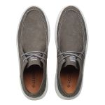Bota Casual Masculina Nobuck Cinza