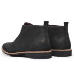 Bota Masculina Derby Couro Camurça Resinada