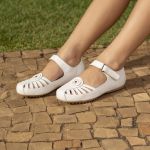 Sapato Feminino Couro Legítimo Branco