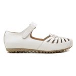 Sapato Feminino Couro Legítimo Branco