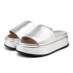 Tamanco Feminino Papete Cor Prata