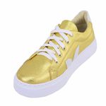 Tênis Feminino Dourado