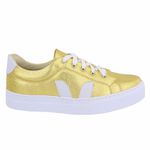 Tênis Feminino Dourado