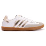 ADIDAS SAMBA WHITE E GOLD