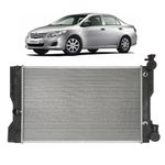Radiador Corolla 2009 á 2017 1.6, 1.8 e 2.0 16V Automático e Manual 