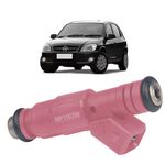 Bico Injetor Corsa e Celta 2005 a 2008 1.0 VHC Flex Rosa Peça 