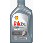 Óleo de Motor Shell HX8 5W 30 API SN Sintético 1Lt.