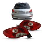 Lanterna Traseira Peugeot 207 Hatch 2008 a 2010 4 Portas