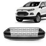 Grade Central Ecosport 2013 á 2017 C/ Friso Prata Inferior 