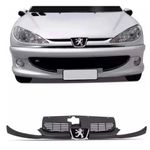 Grade Peugeot 206 Com Moldura Com Emblema 