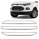 Grade Ecosport 2013 á 2016 Cromado 3 Peças 