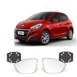 Lente Retrovisor Peugeot 208/ Citroen C-4 Cactus