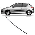 Borracha Guarnição Pestana Peugeot 206 e 207 2 portas, Interna