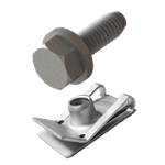 Parafuso/ Presilha do Para choque ou Para lama FIAT, FORD, GM, VW, RENAULT Jogo Com 20 Peças