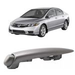 Acabamento da Alavanca do Freio de Mão Honda Civic 2007 até 2011 - Prata