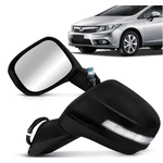Retrovisor Honda Civic 2012 a 2016 Elétrico C/ Pisca 