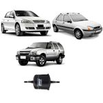 Filtro de combustível Astra 2003 em diante, S-10 e Blazer 2007 á 2011, Fiesta e Courier 1997 á 2002, gasolina
