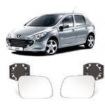 Lente Do Retrovisor Peugeot 307 