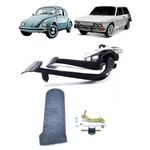 Pedaleira Fusca, Brasilia e Variant - Conjunto Completo 