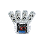 Farol Auxiliar LED Strobo C/ Voltímetro MP V4 RGB Jogo C/ 4 Peças