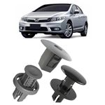 Kit de Fixação do Para Barro Honda Civic 2013 á 2017 Dianteiro C/ 14 Peças