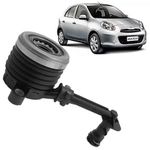 Atuador de Embreagem do Câmbio March e Versa 1.0 e 1.6 Duster 1.6 