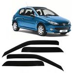 Calha de Chuva Peugeot 206 e 207 2 Portas Jogo