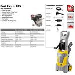 Lavadora de Alta Pressão Lavor Fast Extra 135 1800W 1950LBS 127V 