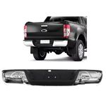 Parachoque Traseiro Ranger 2013 Em Diante Cromado C/ Piscante 