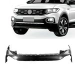Parachoque Dianteiro T-Cross 2019 Em Diante Superior Preto Liso 
