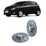 Disco De Freio Dianteiro Hb-20 1.6 e Hb-20 1.0 Turbo Ventilado Par