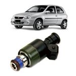 Bico Injetor Corsa 1999 a 2002 1.6 16V Gasolina Preto Peça 