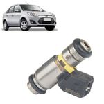 Bico Injetor Fiesta, Ford Ka e Ecosport 2008 a 2012 1.6 Zetec Flex Amarelo Peça 
