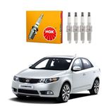 Vela de Ignição Cerato e Soul 2009 Em Diante 1.6 Veloster 1.6 Gasolina Jogo 