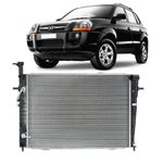 Radiador Tucson 2005 á 2015 Sportage Até 2010 2.0 Manual e Automático 