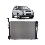 Radiador Tucson 2005 á 2016 2.7 V6 Automático e Manual 