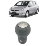 Manopla De Câmbio Honda Fit Cinza 