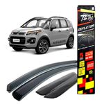 Calha de Chuva Air-cross e C-3 Picasso Jogo 