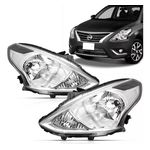 Farol Versa 2016 Em Diante Cromado 